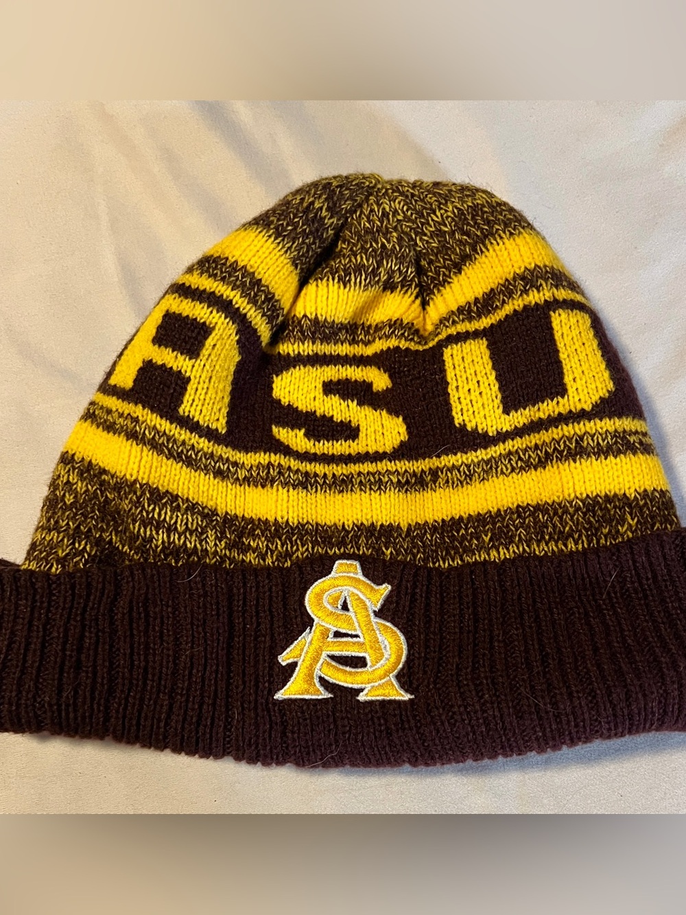 ASU Arizona State Sun Devils Hat Beanie Men’s NCAA Football Captivating Headwear